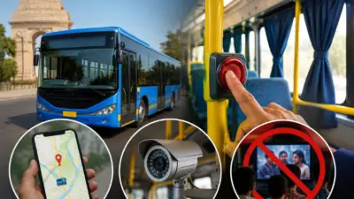Delhi Bus Safety: ବସ୍ରେ Panic Button ଓ Vehicle Tracking ବାଧ୍ୟତାମୂଳକ, ପରଦା ଏବଂ ବେଆଇନ ଫିଲ୍ମ ଉପରେ କଟକଣା