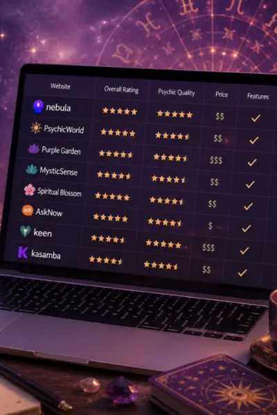 Best Online Psychic Reading Websites: Independent Reviews, Ratings & Comparison