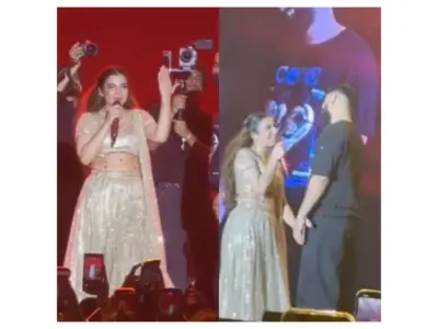 'Dhurandhar' singer Jasmine Sandlas announces engagement during Delhi concert