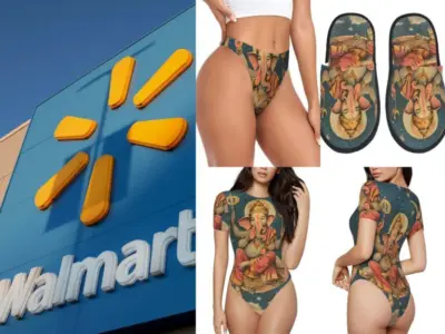 Big Uproar: Lord Ganesha on Underwear & Chappals
