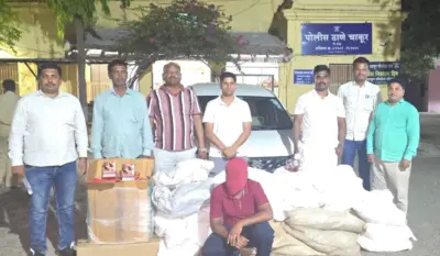 لاتور میں 9.12 لاکھ مالیت کا ممنوعہ گٹکھا اور تمباکو ضبط