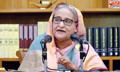 'मुझे कुर्सी से हटाने की साजिश थी!' निर्वासन पर तोड़ी चुप्पी, मीडिया के सामने रो पड़ीं शेख हसीना