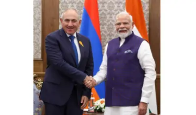 मोदी-पाशिनयान भेटीने भारत-अर्मेनिया संबंधांना नवी दिशा