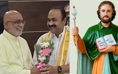 വിശുദ്ധ തോമാശ്ലീഹ അര്പ്പണ ബോധത്തിന്റെ പ്രതീകം: മുഖ്യമന്ത്രി വി.ഡി സതീശൻ