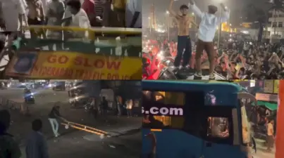 'Most Toxic Fans?': Viral Videos Show RCB Supporters Damaging Property, Spark Social Media Outrage
