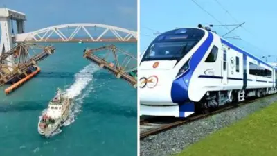 Rameswaram Vande Bharat : சென்னை டூ ராமேஸ்வரத்திற்கு வந்தே பாரத் ரயில் ரெடி.! எப்போது தொடக்கம்.? எங்கெங்கு நிற்கும்.? குஷியான நியூஸ் இதோ..