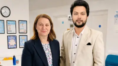 ब्रिटिश सांसद अमांडा हैक से मिले कांग्रेस नेता सऊद हसन, भारतीयों से जुड़े अहम मुद्दों पर की चर्चा