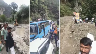 उत्तराखंडमध्ये पावसाचा कहर, बद्रीनाथ मार्गावर दरड कोसळली; महाराष्ट्रातील अनेक प्रवासी गेल्या 12 तासांपासून एकाच जागेवर ताटकळले