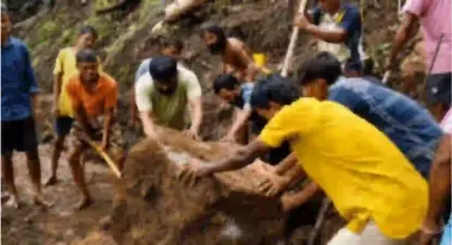 Dahanu च्या महालक्ष्मी गडावर दरड कोसळली; खबरदारी म्हणून भाविकांसाठी प्रवेश बंद!