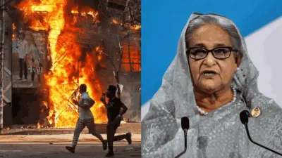 शेख हसीना यांना भारताने नाही, बांगलादेशच्या लष्करी विमानाने आणले