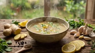 जिंजर-गार्लिक सूप: मानसून में बूस्ट करेगा इम्यूनिटी, इस तरीके से बनाएं, स्वाद और पोषण का मिलेगा डबल डोज़