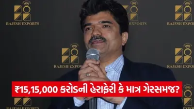 લોકો હેરાન! આવકના આંકડામાં 99% ની ગેરરીતિ? સેબીના એક્શન બાદ રાજેશ એક્સપોર્ટ્સ વિરુદ્ધ મોટી તપાસ શરૂ!