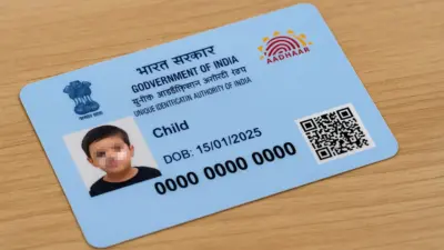 Blue Aadhaar: సాధారణ తెల్ల కార్డుకు, ఈ నీలి రంగు కార్డుకు తేడా ఏమిటి?