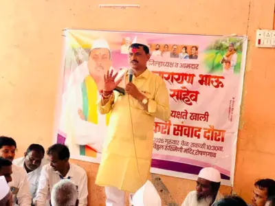 छ. संभाजीनगर - भाजप आ. नारायण कुचे यांनी जाणून घेतल्या शेतकऱ्यांच्या अडचणी