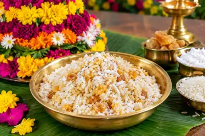 బతుకమ్మ స్పెషల్ నానబెట్టిన బియ్యం ప్రసాదం.. తయారీ విధానం ఇదే