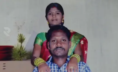 బిడ్డను స్కూల్లో చేర్పించేందుకు వచ్చిన భార్య... ఇంటికి తీసుకెళ్లి హత్య చేసిన భర్త
