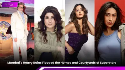 Mumbai's Heavy Rains Flooded the Homes and Courtyards of Superstars