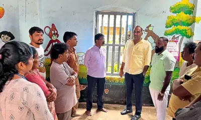 Malpe: ಮರ ಬಿದ್ದು ಹಾನಿಗೀಡಾದ ಅಂಗನವಾಡಿ ಕೇಂದ್ರಕ್ಕೆ ಶಾಸಕ ಯಶ್ಪಾಲ್ ಸುವರ್ಣ ಭೇಟಿ