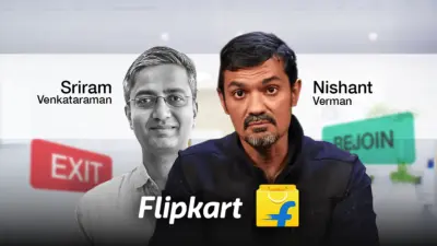 Flipkart CFO Sriram Venkataraman steps down; Nishant Verman rejoins in leadership role