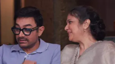 Lagaan Reunion Sparks Nostalgia As Aamir Khan And Gracy Singh Recreate An Iconic Scene: WATCH