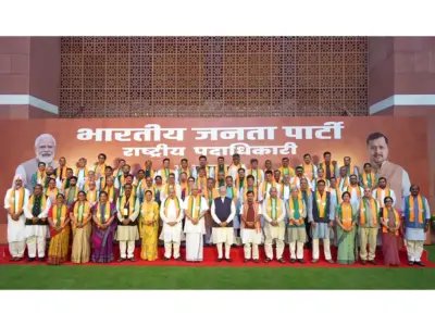'वंदे मातरम'बाबत काँग्रेसच्या निर्णयाचा भाजपाकडून निषेध ठराव