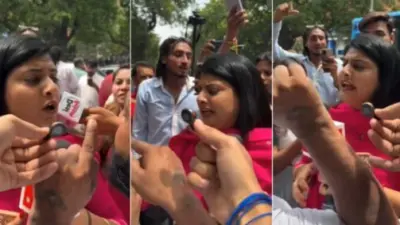 दिल्लीत रिपब्लिक चॅनेलच्या महिला पत्रकाराशी 'कॉक्रोच'चे गैरवर्तन