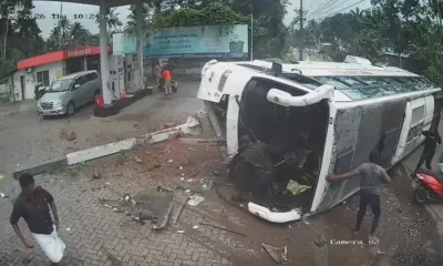 കൂത്താട്ടുകുളത്ത് വിവാഹ സംഘം സഞ്ചരിച്ച ബസ് മറിഞ്ഞ് നാല്പതോളം പേര്ക്ക് പരിക്ക്