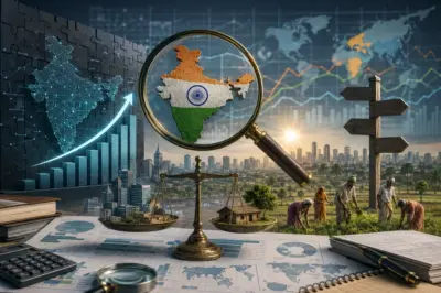 Did India Overstate GDP Growth: کیا بھارت نے جی ڈی پی کی شرح نمو بڑھا چڑھا کر کی پیش؟ نئی تحقیق نے 2.5 فیصد کے دعوے پر اٹھا دیے سوال