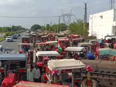 Amra Ram Tractor Trolley রাজস্থানে ট্রাক্টর-ট্রলি কৃষকদের জয়, নেতৃত্বে অমরা রাম