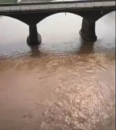 जबलपुर में हुई दो दिन की बारिश से हिरन नदी उफनाई, सिहोरा वासियों को पानी की समस्या से मिली राहत