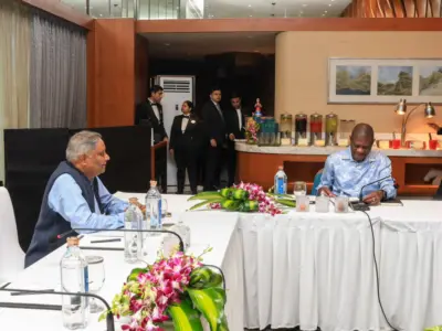 South African Dy President Mashatile meets COO of Biological E Ltd to forge vaccine partnership