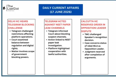DAILY CURRENT AFFAIRS (17 JUNE 2026)