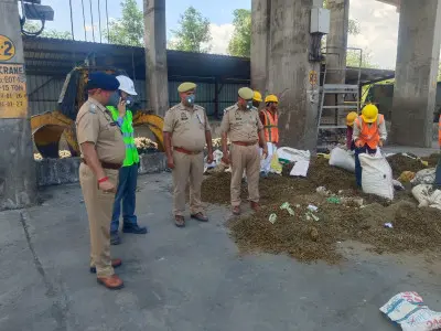 ऑपरेशन 'दहन' के तहत सोनभद्र पुलिस की बड़ी कार्रवाई