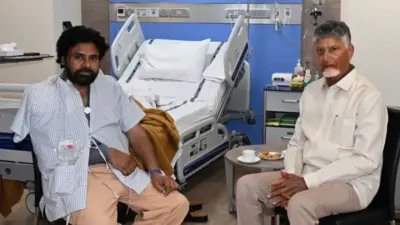 ఆపరేషన్ తర్వాత పవన్ కళ్యాణ్ ఎలా ఉన్నాడో చూడండి !!