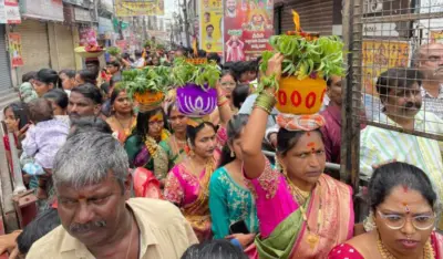 Lashkar Bonalu begins at Ujjaini Mahakali Temple as devotees throng Secunderabad shrine