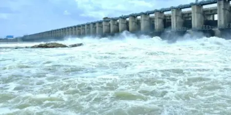 జూరాల ప్రాజెక్టు 10 గేట్లు ఎత్తివేత..!