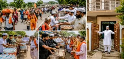 मेवात में मुस्लिम परिवारों ने खोले तीर्थयात्रियों के लिए घर के दरवाजे