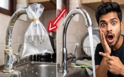 మీ ఇంటి నల్లా (Tap) నీరు సరిగ్గా రావడం లేదా? రూపాయి ఖర్చు లేకుండా ఇంట్లోనే ఇలా శుభ్రం చేసుకోండి!