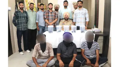Jalandhar Crime News: ਜਲੰਧਰ 'ਚ 5 ਪਿਸਤੌਲਾਂ ਸਮੇਤ ਤਿੰਨ ਮੁਲਜ਼ਮ ਕਾਬੂ