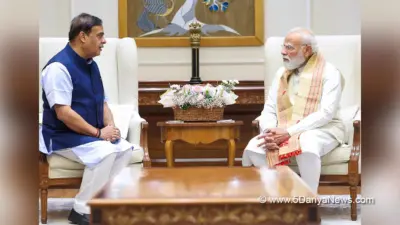 हिमंता बिस्वा सरमा ने नरेंद्र मोदी से की मुलाकात