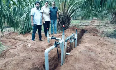 Kothagudem: కొత్తగూడెం డ్రిప్ ఆటోమేషన్తో స్మార్ట్ వ్యవసాయానికి ప్రోత్సాహం