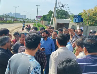 Tellapur residents protest RMC plant over pollution and safety concerns