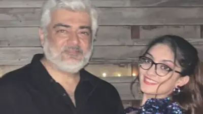 Meet Ajith Kumar's daughter Anoushka Kumar who made RARE and stylish public appearance at Good Bad Ugly screening