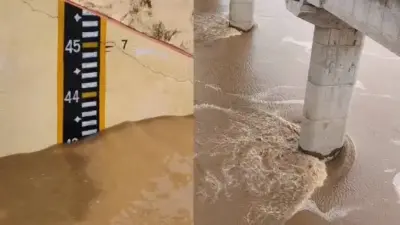 భద్రాచలం వద్ద మూడో ప్రమాద హెచ్చరిక