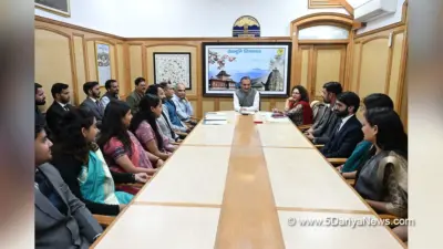 HAS and Allied Services probationers call on CM Sukhvinder Singh Sukhu