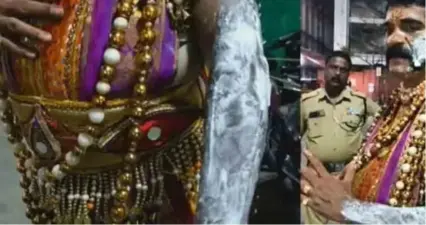 മാവേലി വേഷത്തിലെത്തിയ ആളുടെ ദേഹത്ത് തിളച്ച എണ്ണയൊഴിച്ചു; മുഖത്തും കൈയിലും പൊള്ളല്, കായംകുളത്ത് തട്ടുകടക്കാരനെതിരെ കേസ്