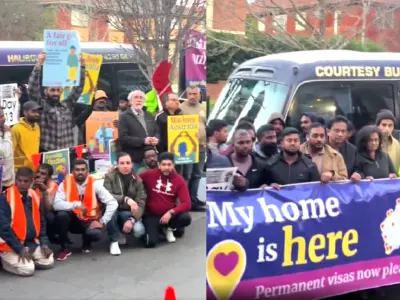 Indian Students On Road: Demand Aus Residency