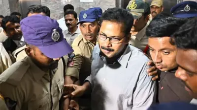 సాయికృష్ణ అదృశ్యం కేసులో కీలక మలుపు.. సీఐ నాగరాజు రాజమండ్రి జైలుకు తరలింపు