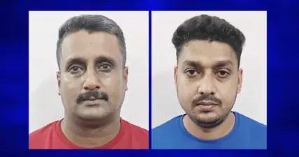 ബൈക്ക് യാത്രക്കാരനെയും സുഹൃത്തിനെയും പാറക്കല്ല് കൊണ്ട് തലയ്ക്കടിച്ചു വീഴ്ത്തിയ രണ്ടംഗ സംഘം പിടിയില്