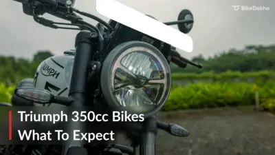 Triumph 350cc Bikes: Launch Confirmed, Here's What To Expect